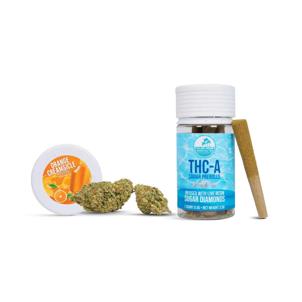 Orange Creamsicle - Palms THCA Caviar Pre-Roll 0.5g/7Ct
