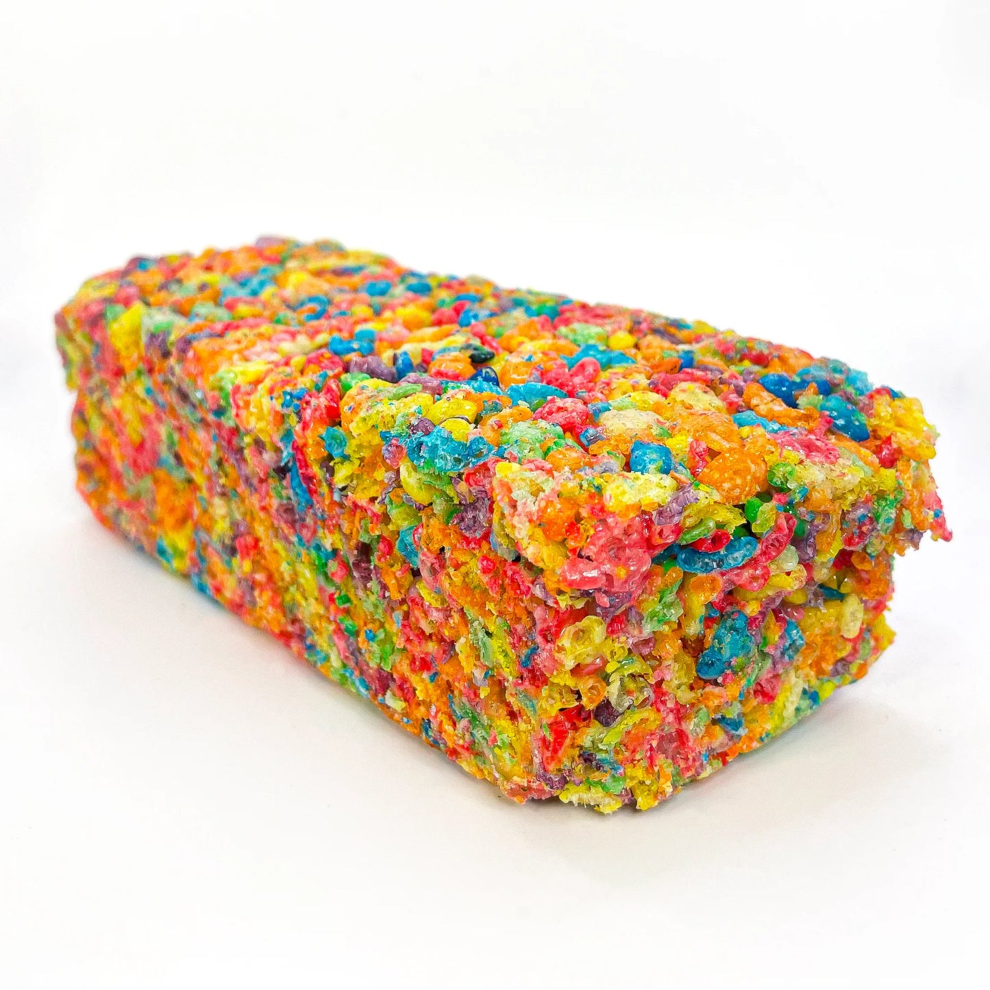 Wyatt Purp Cannabis Krispy THC Cereal Bar 350mg Edible - Rainbow Fruity Cereal Bar