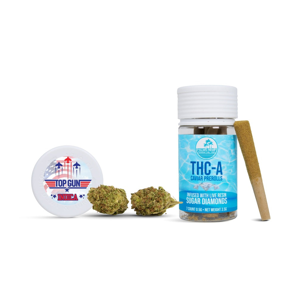 Top Gun - Palms THCA Caviar Pre-Roll 0.5g/7Ct