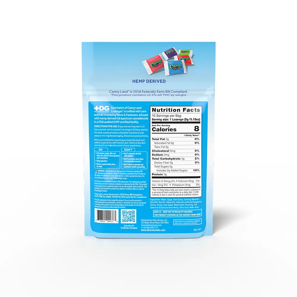 Canny Land Adult Lozenges
