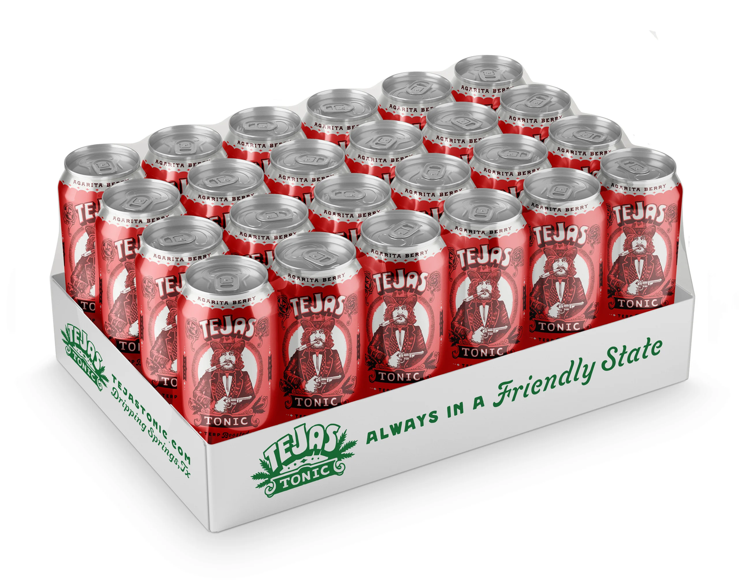 Tejas Tonic - Single - 16oz 30mg - Agarita Berry
