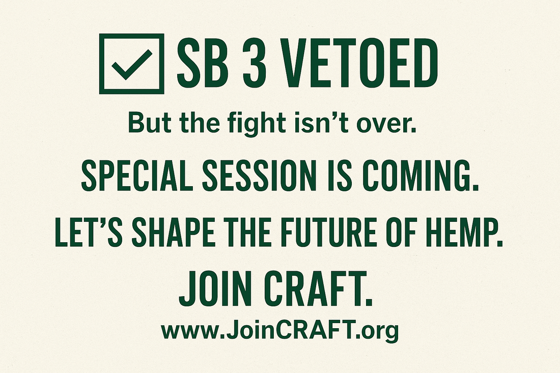 SB 3 Vetoed: A Victory for Texas Hemp and the Power of Unity