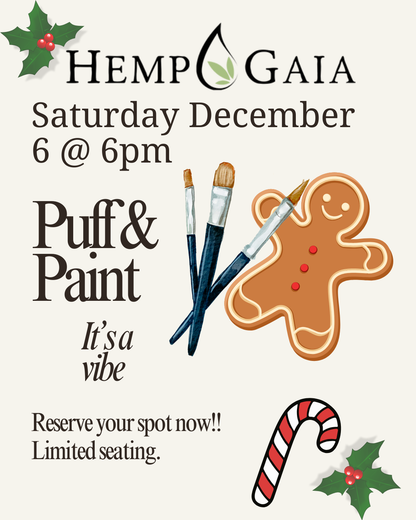 Puff & Paint — Holiday Edition!
