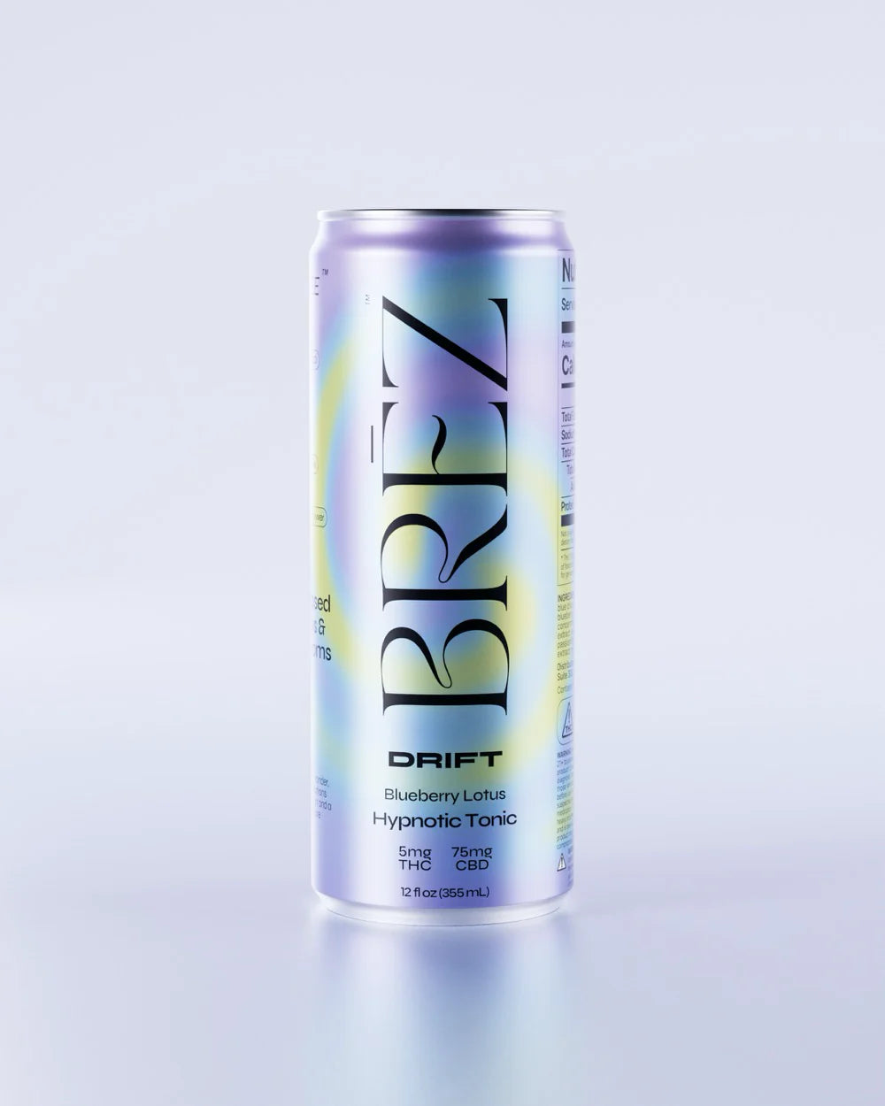 BRĒZ Drift | 5mg THC, 75mg CBD | Wild Blueberry & Lotus