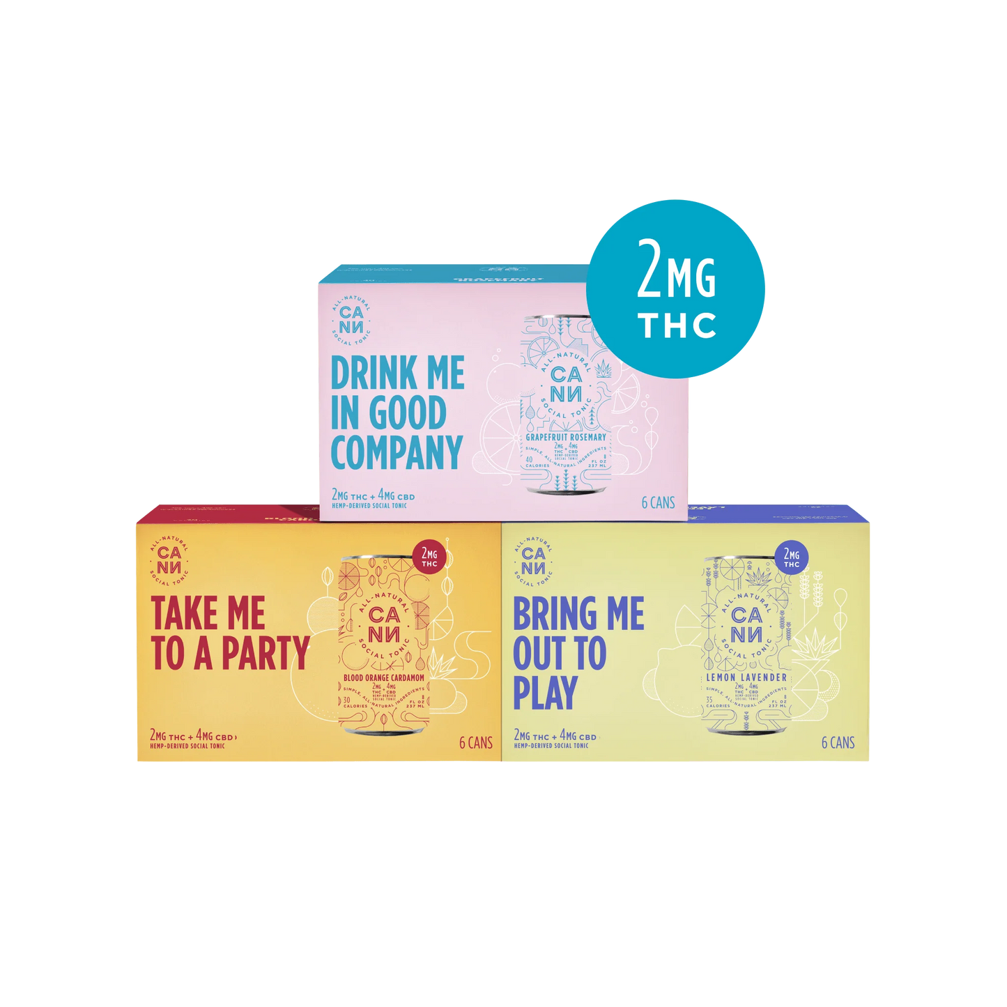 Cann (2mg THC-Infused)