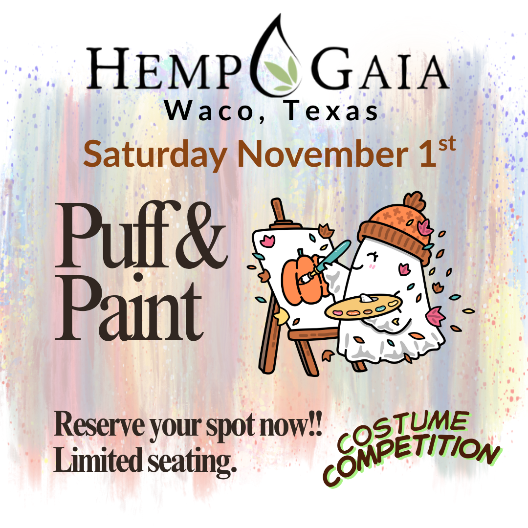 Puff, Sip, & Paint — Fall Fest Edition!