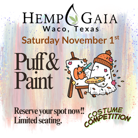 Puff, Sip, & Paint — Fall Fest Edition!