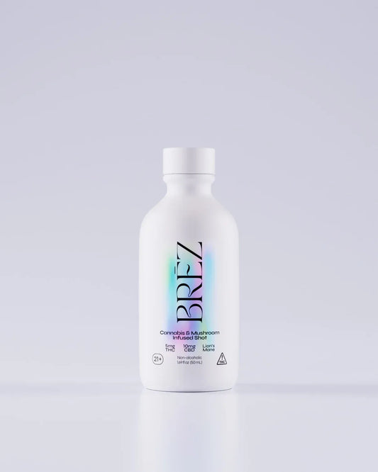 BRĒZ Shots | 5mg Cannabis and Mushrooms Social Tonic