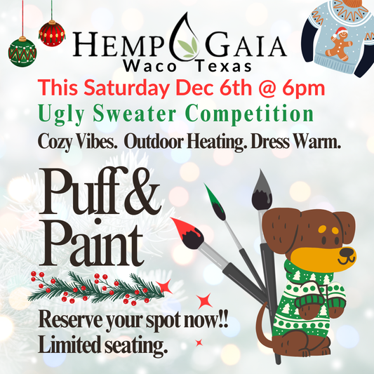 Puff & Paint — Holiday Edition!