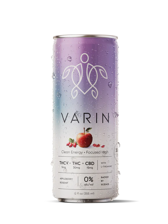 30mg THC + THCV Clean Energy Drink- Appleberry Rosehip