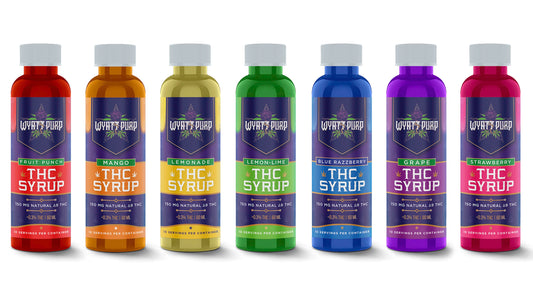 Wyatt Purp Delta 9 THC HD9 Nano Syrup Shot 150 MG Drinkable