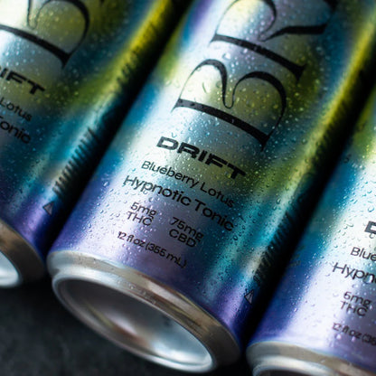 BRĒZ Drift | 5mg THC, 75mg CBD | Wild Blueberry & Lotus