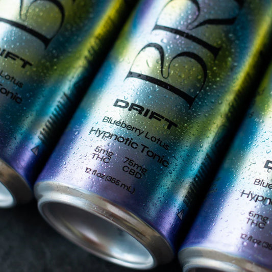 BRĒZ Drift | 5mg THC, 75mg CBD | Wild Blueberry & Lotus